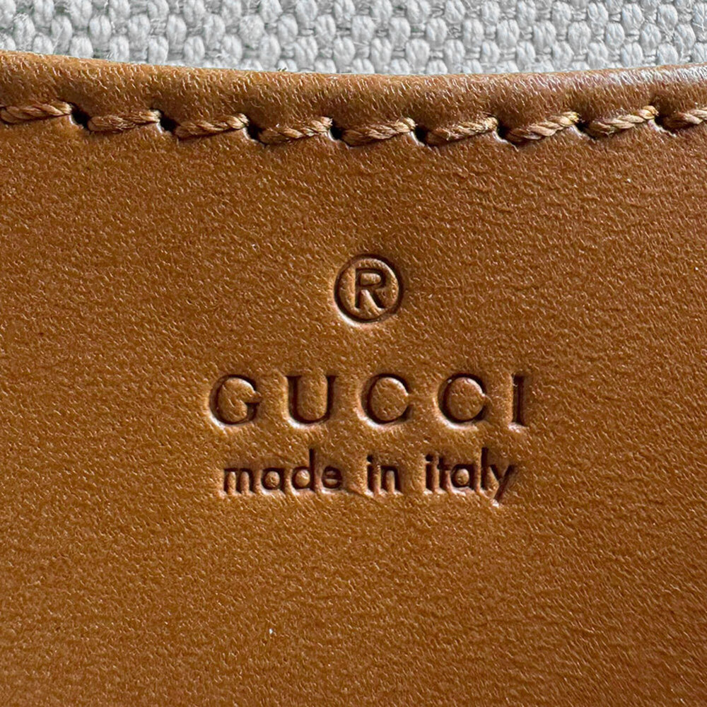 GUCCI Brown Leather Bamboo Fanny Pack - Picture 14 of 15